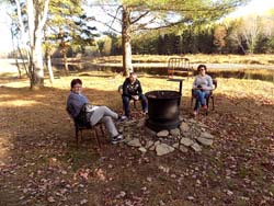 No nicer way to relax after a great day in the outdoors.